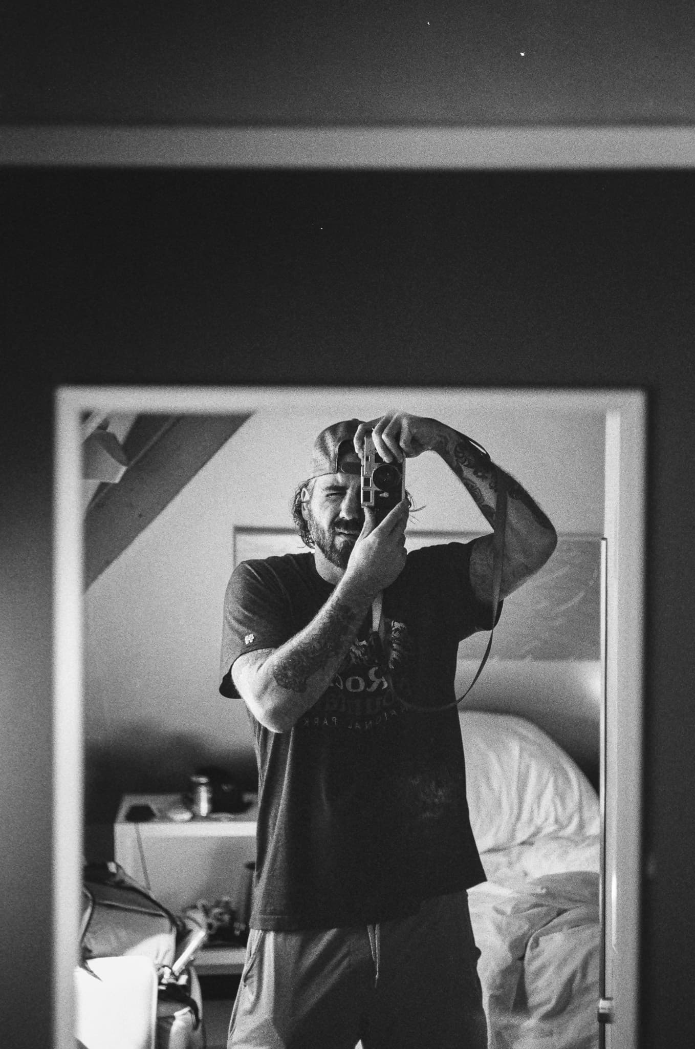 Vance Gerard, photographer working with Leica cameras on film and digital